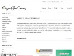 Sites similar to organicfabriccompany.com