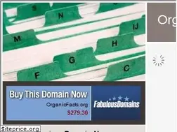 Sites similar to organicfacts.org