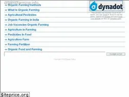 Sites similar to organicfarming.info