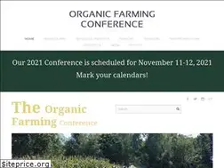 Sites similar to organicfarmingconf.com