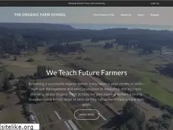 Sites similar to organicfarmschool.org