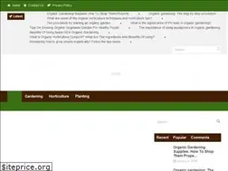 Sites similar to organicgardeninglab.com