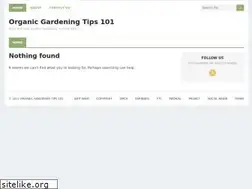 Sites similar to organicgardeningtips101.com