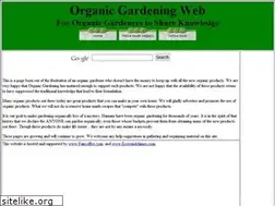 Sites similar to organicgardeningweb.com