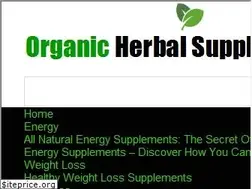 Sites similar to organicherbalsupplements.com