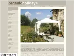 Sites similar to organicholidays.com