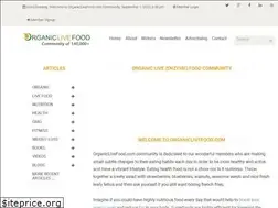 Sites similar to organiclivefood.com