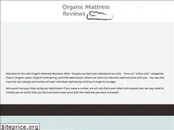 Sites similar to organicmattressreviews.com