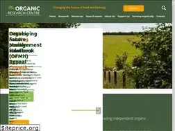 Sites similar to organicresearchcentre.com