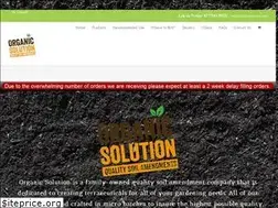 Sites similar to organicsolution.com