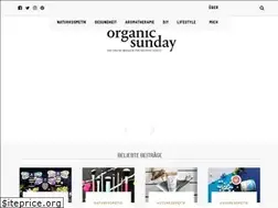 Sites similar to organicsunday.de