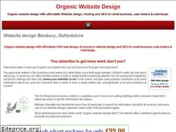 Sites similar to organicwebsitedesign.co.uk