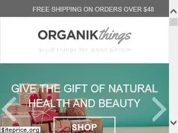 Sites similar to organikthings.com