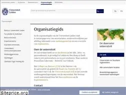 Sites similar to organisatie.leidenuniv.nl