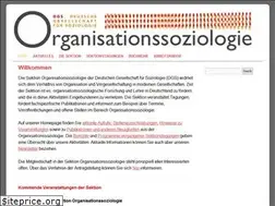 Sites similar to organisations-soziologie.de