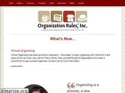 Sites similar to organizationrules.com