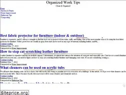 Sites similar to organizedworktips.com