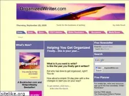 Sites similar to organizedwriter.com