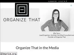 Sites similar to organizethat.ca