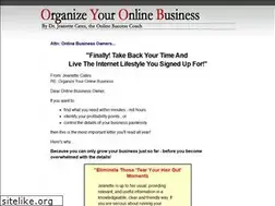 Sites similar to organizeyouronlinebusiness.com
