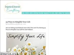 Sites similar to organizeyourstuffnow.com