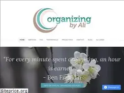 Sites similar to organizingbyali.com