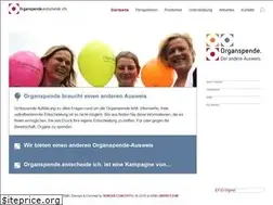 Sites similar to organspende-entscheide-ich.de