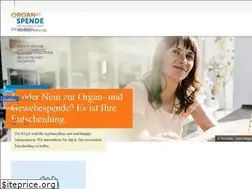 Sites similar to organspende-info.de