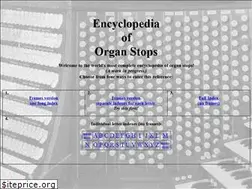 Sites similar to organstops.org