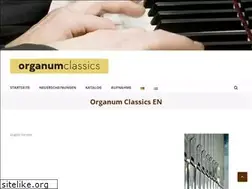 Sites similar to organum-classics.com