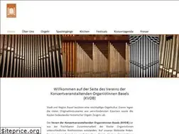 Sites similar to orgel-basel.ch