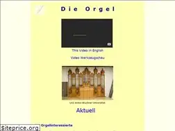 Sites similar to orgel-info.de