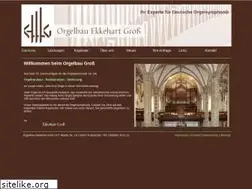 Sites similar to orgelbau-gross.de