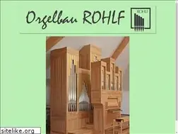 Sites similar to orgelbau-rohlf.de