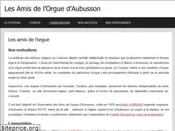 Sites similar to orgue-aubusson.org