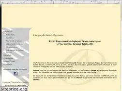 Sites similar to orgue-saintmaximin.com
