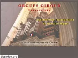 Sites similar to orgues-giroud.com