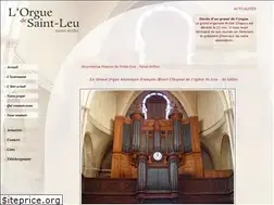 Sites similar to orgues-saint-leu.org