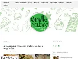 Sites similar to orgulloceliaco.com