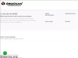 Sites similar to orgusancit.com.tr