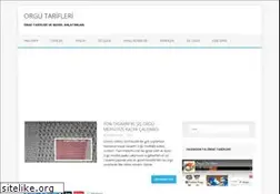 Sites similar to orgutarifleri.com
