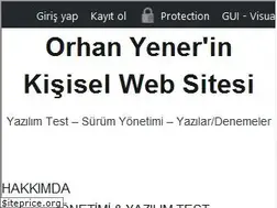 Sites similar to orhanyener.net