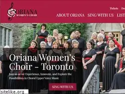 Sites similar to orianachoir.com