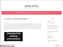 Sites similar to orianaoppice.com