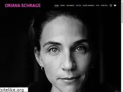 Sites similar to orianaschrage.com