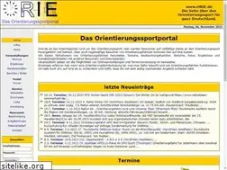 Sites similar to orie.de