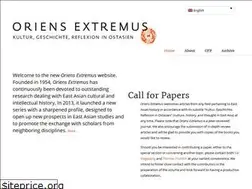 Sites similar to oriens-extremus.org