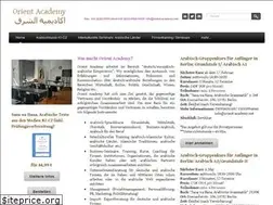 Sites similar to orient-academy.net