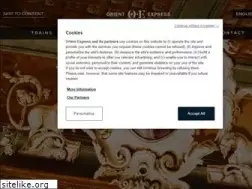 Sites similar to orient-express.com