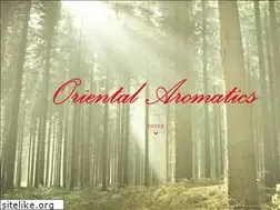 Sites similar to orientalaromatics.com
